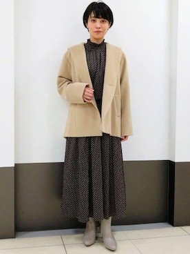 GMさん(レディース・155cm)の秋コーディネート