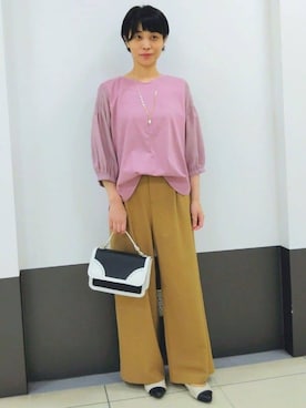 GMさん(レディース・155cm)の夏コーディネート