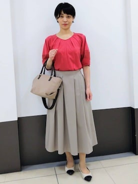 GMさん(レディース・155cm)の夏コーディネート