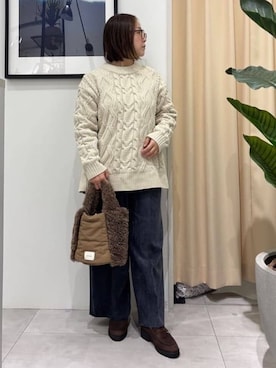 SAKUさん（レディース・153cm）の冬コーディネート