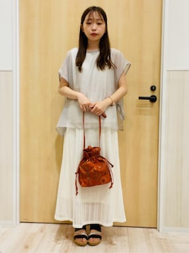 minamiさん（レディース・154cm）の夏コーディネート