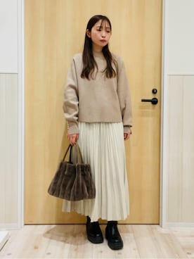 minamiさん(レディース・154cm)の冬コーディネート