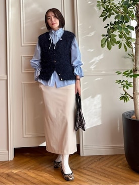 nakaoさん(レディース・160cm)の冬コーディネート