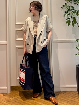 nakaoさん(レディース・160cm)の春コーディネート