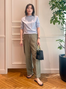 「Kassiopea（カシオペア）のアイテム」を使った、nakaoさん（レディース・160cm）の夏コーディネート
