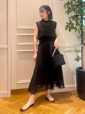 「Kassiopea（カシオペア）のアイテム」を使った、nakaoさん（レディース・160cm）の夏コーディネート