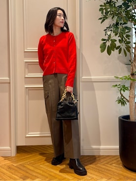 「Kassiopea（カシオペア）のアイテム」を使った、nakaoさん（レディース・160cm）の秋コーディネート