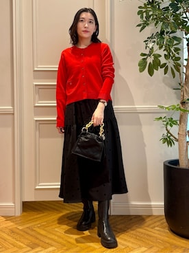 「Kassiopea（カシオペア）のアイテム」を使った、nakaoさん（レディース・160cm）の秋コーディネート