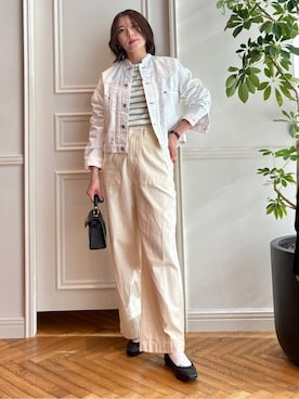 「AULENTTI（オウレンティ）のアイテム」を使った、nakaoさん（レディース・160cm）の冬コーディネート