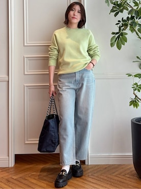 「NOMADIS（ノマディス）のアイテム」を使った、nakaoさん（レディース・160cm）の春コーディネート