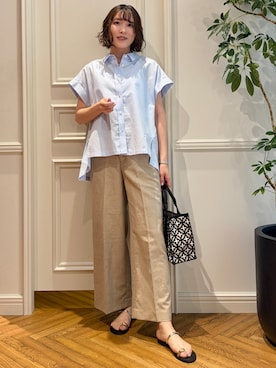 nakaoさん(レディース・160cm)の夏コーディネート