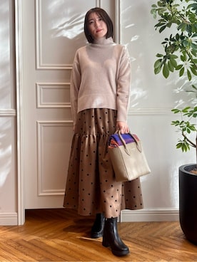nakaoさん(レディース・160cm)の冬コーディネート