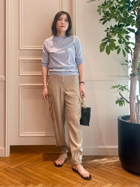 「Kassiopea（カシオペア）のアイテム」を使った、nakaoさん（レディース・160cm）の夏コーディネート