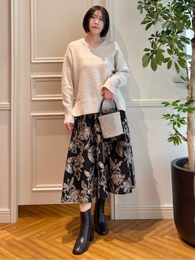 nakaoさん(レディース・160cm)の冬コーディネート