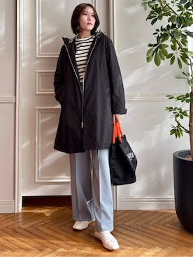 「NOMADIS（ノマディス）のアイテム」を使った、nakaoさん（レディース・160cm）の冬コーディネート