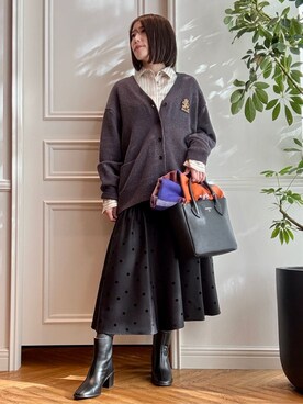 nakaoさん(レディース・160cm)の冬コーディネート