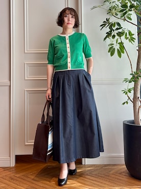 「HusHusH（ハッシュアッシュ）のアイテム」を使った、nakaoさん（レディース・160cm）の春コーディネート