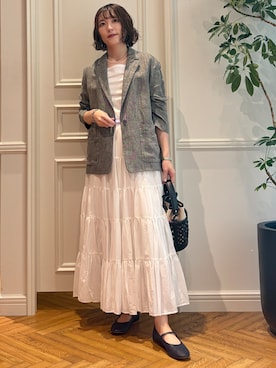 nakaoさん(レディース・160cm)の夏コーディネート