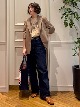 nakaoさん(レディース・160cm)の春コーディネート