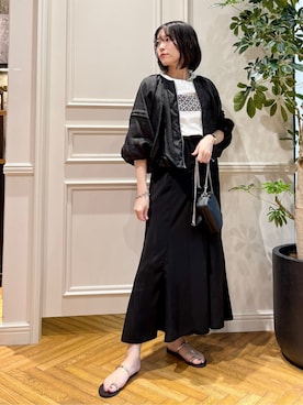 nakaoさん（レディース・160cm）の夏コーディネート