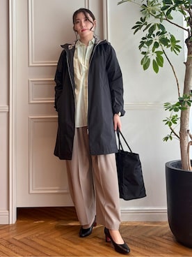 「NOMADIS（ノマディス）のアイテム」を使った、nakaoさん（レディース・160cm）の春コーディネート