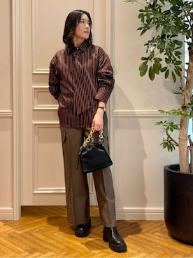 「Kassiopea（カシオペア）のアイテム」を使った、nakaoさん（レディース・160cm）の秋コーディネート