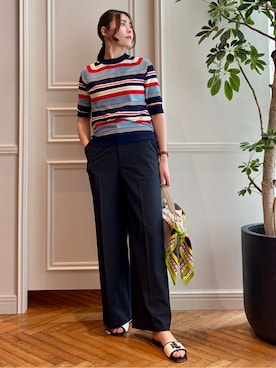 「SOUP（スープ）のアイテム（トップス）」を使った、nakaoさん（レディース・160cm）の春コーディネート