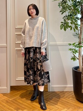 nakaoさん(レディース・160cm)の冬コーディネート