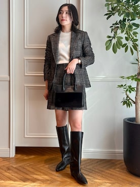 nakaoさん（レディース・160cm）の秋コーディネート