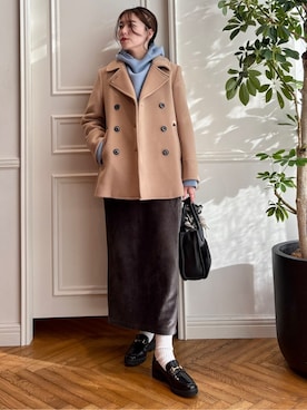 nakaoさん（レディース・160cm）の冬コーディネート