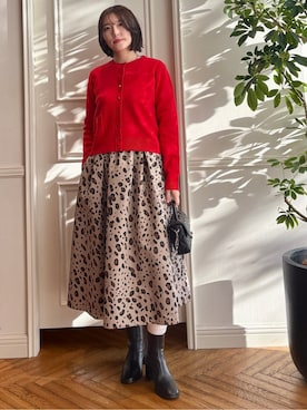 nakaoさん（レディース・160cm）の冬コーディネート