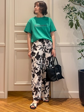 「NOMADIS（ノマディス）のアイテム」を使った、nakaoさん（レディース・160cm）の夏コーディネート
