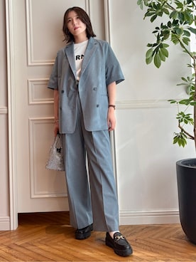 nakaoさん(レディース・160cm)の春コーディネート