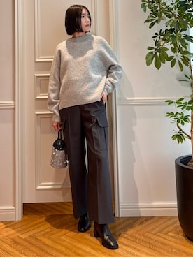 nakaoさん(レディース・160cm)の冬コーディネート