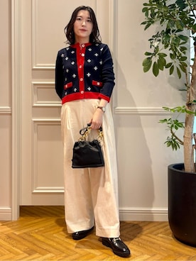 「Kassiopea（カシオペア）のアイテム」を使った、nakaoさん（レディース・160cm）の秋コーディネート