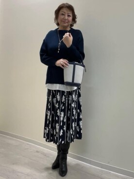 mariさん(レディース・160cm)の冬コーディネート