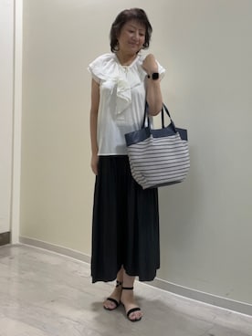 mariさん（レディース・160cm）の春コーディネート