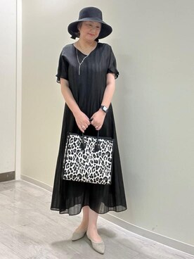 「Reflect（リフレクト）のアイテム（帽子）」を使った、mariさん（レディース・160cm）の春コーディネート