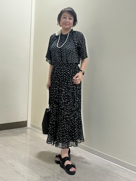 「オフィスカジュアル」｜mariさん（レディース・160cm）の夏コーディネート