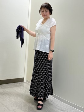 mariさん(レディース・160cm)の夏コーディネート