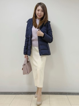 Annaさん（レディース・164cm）の冬コーディネート