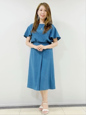 Annaさん（レディース・164cm）の夏コーディネート