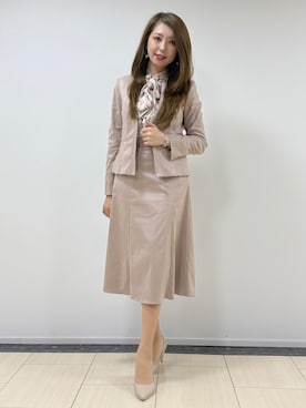 「COUP DE CHANCE（クードシャンス）のアイテム」を使った、Annaさん（レディース・164cm）の秋コーディネート