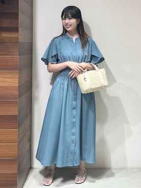 中さん(レディース・168cm)の夏コーディネート
