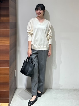 中さん(レディース・168cm)の秋コーディネート