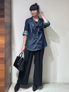 中さん(レディース・168cm)の秋コーディネート