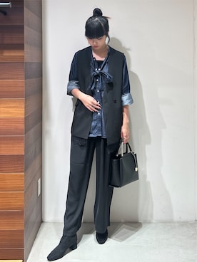 中さん(レディース・168cm)の秋コーディネート