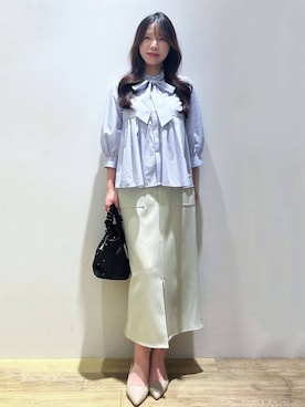 「index（インデックス）のアイテム（バッグ）」を使った、Mimさん（レディース・166cm）の春コーディネート