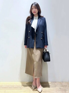 「index（インデックス）のアイテム（バッグ）」を使った、Mimさん（レディース・166cm）の春コーディネート