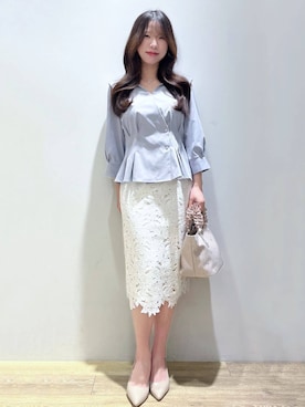 「index（インデックス）のアイテム（バッグ）」を使った、Mimさん（レディース・166cm）の春コーディネート